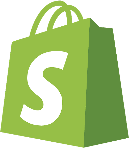 Shopify shopping bag logo